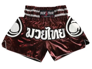 Boxsense Thai Bokseshorts : BXS-101-Marineblå