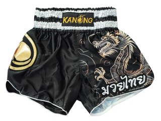 Kanong Thai Bokseshorts : KNS-505-Sort