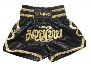 Kanong Thai Bokseshorts : KNS-121-sort