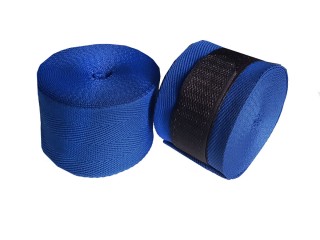Kanong håndbind bokseudstyr, Muay Thai håndbind (Elastiske) : blå