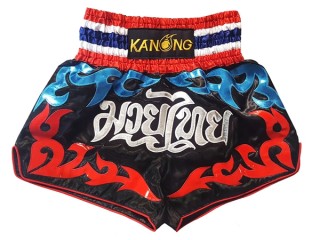 Kanong Thai Bokseshorts : KNS-122-sort