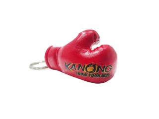 Kanong bokse tilbehør - Nøglering boksehandsker: rød