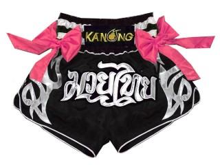 Kanong Thai Bokseshorts : KNS-127-Sort