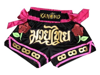 Kanong Thai Bokseshorts : KNS-129-Sort