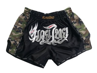 Kanong Retro Thai Bokseshorts : KNSRTO-231-sort