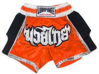 Lumpinee Muay Thai Shorts : LUM-023-Orange
