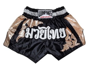 Lumpinee Muay Thai Kickboksning Shorts : LUM-043-sort