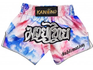 Personlige sublimerings Muay Thai bokseshorts