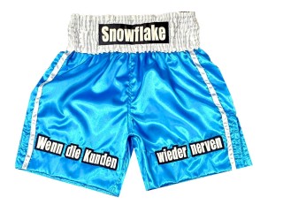 Personlig Boxing Shorts : KNBXCUST-2071-Himmelblå