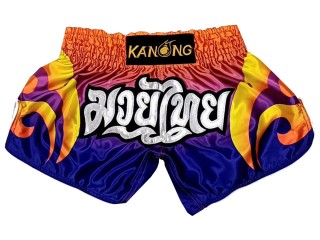 Kanong Retro Thai Bokseshorts : KNSRTO-507