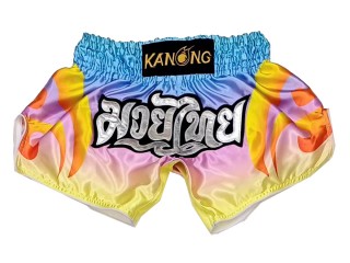 Kanong Retro Thai Bokseshorts : KNSRTO-508