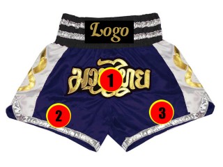 Muay Thai Bulk - Tilpas Muay Thai Bokseshorts med Logo