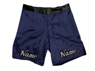 Brugerdefinerede MMA-shorts med navn eller logo: Navy
