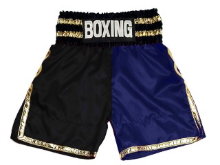 Personlig Bokseshorts Boxing Shorts : KNBSH-039-Sort-Navy