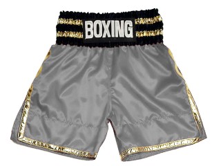 Personlig Bokseshorts Boxing Shorts : KNBSH-039-Blå