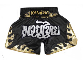 Kanong Thai Bokseshorts : KNS-145-Sort