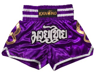 Kanong Thai Bokseshorts : KNS-143-Lilla