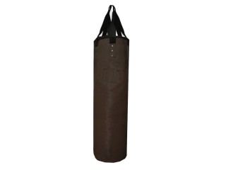 Tilpassede Muay Thai Bokseudstyr - sandsæk : Mørkebrun 150 cm.
