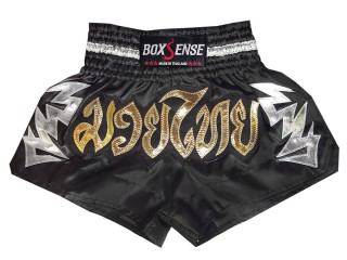 Boxsense Thai Bokseshorts : BXS-090-Sort