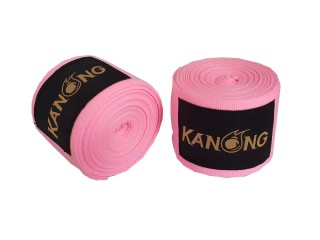 Kanong Bokse håndbind, Muay Thai håndbind  : lyserød