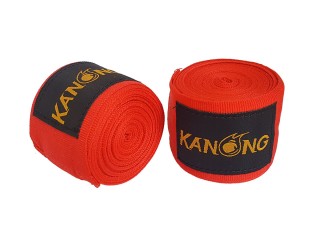 Kanong Bokse håndbind , Muay Thai håndbind : rød