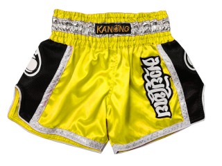 Kanong Retro Thai Bokseshorts : KNSRTO-208-gul