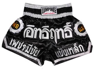 Lumpinee Muay Thai Shorts til Børn : LUM-002 Sort