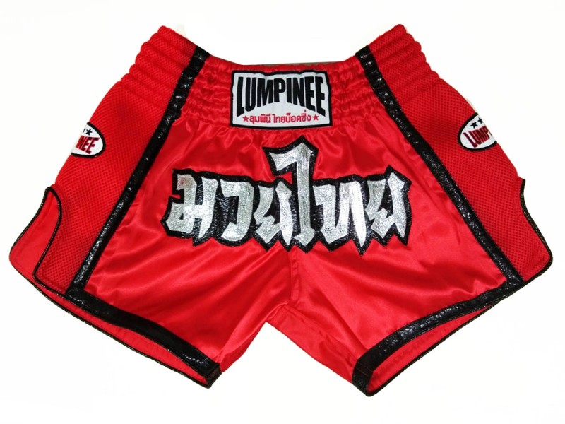 Lumpinee Muay Thai Kickboksning LUMRTO-005-Rød | MuayThaiButik.com