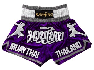 Kanong Thai Bokseshorts : KNS-133-Violet