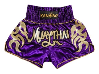 Kanong Thai Bokseshorts : KNS-134-Lilla 