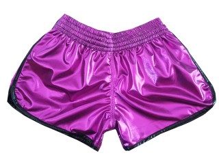 Kanong Kvinder Boksning Shorts : KNSWO-401-Lilla