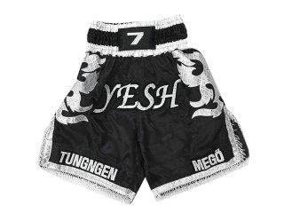 Specialtilpassede Boksershorts Boxing Shorts : KNBXCUST-2033-Sort