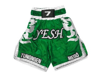 Specialtilpassede Boksershorts Boxing Shorts : KNBXCUST-2033-Grøn