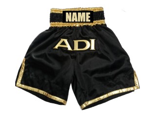 Specialtilpassede Boksershorts Boxing Shorts : KNBXCUST-2036-Sort