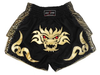 Boxsense Retro Thai Bokseshorts : BXSRTO-026-Sort