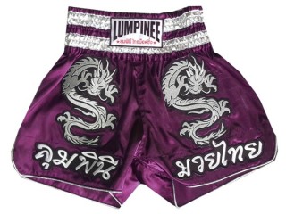Lumpinee Muay Thai Kickboksning Shorts : LUM-38-Violet