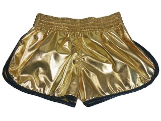 Kanong Dame Muay Thai Shorts : KNSWO-401-Guld