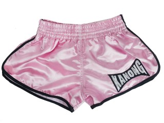 Kanong Dame Muay Thai Shorts til børn : KNSWO-402-Lyserød